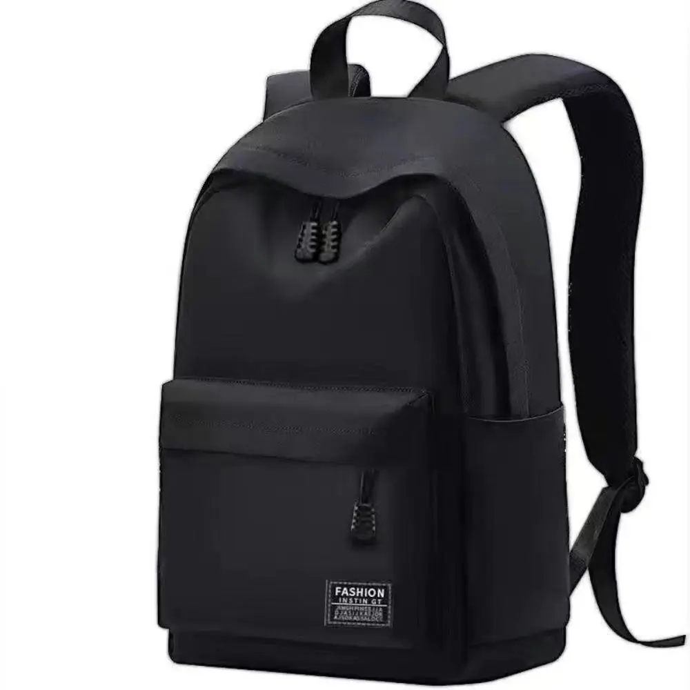 Trendy Men's Minimalist Backpack Versatile Backpack Large Capacity School Student Computer Travel Bag Washable Unisex Backpack - Image 2